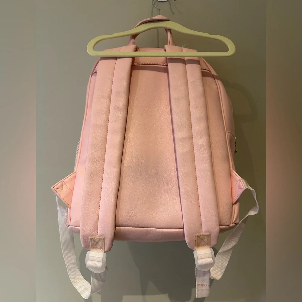 OMG Accessories Shimmering Butterfly Large Backpack, Pink | Butterfly Backpack